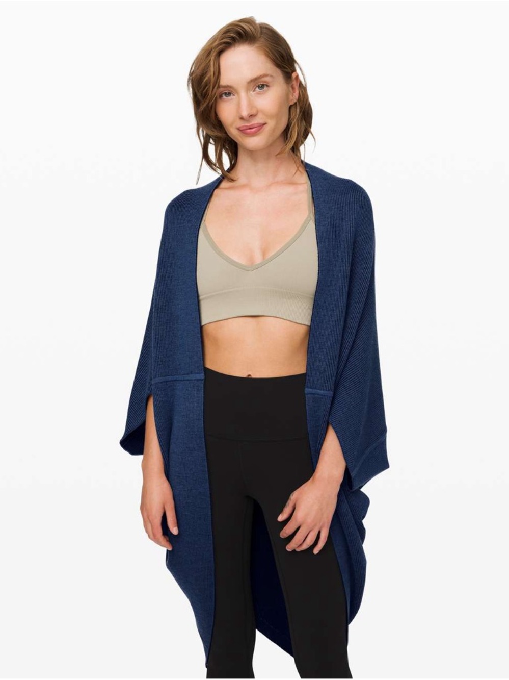 LULULEMON Exaltation Wrap Reversible - Code Blue/ True Navy